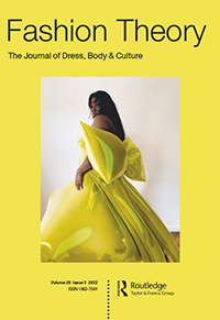 Cover image for Fashion Theory, Volume 26, Issue 3, 2022