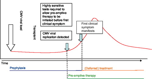 Figure 1. Stage of antiviral therapy.