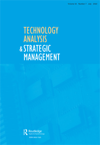 Cover image for Technology Analysis & Strategic Management, Volume 34, Issue 7, 2022