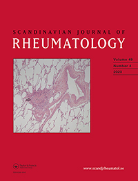 Cover image for Scandinavian Journal of Rheumatology, Volume 49, Issue 4, 2020