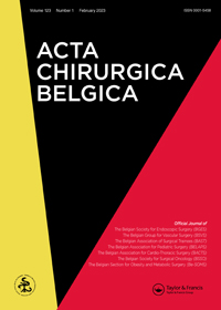 Cover image for Acta Chirurgica Belgica, Volume 123, Issue 1, 2023