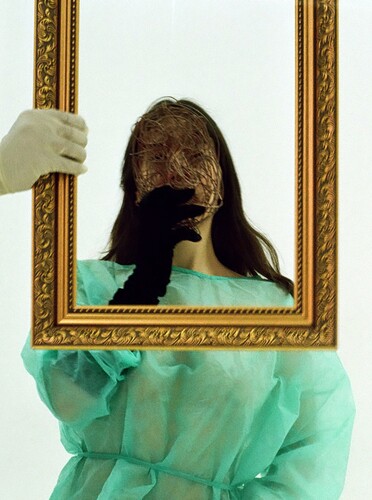 Figure 1. Natalia Talamagka 2021. ‘Self portrait’ [Analogue photography].
