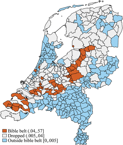 Figure 1. Classification of municipalities.