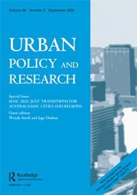 Cover image for Urban Policy and Research, Volume 40, Issue 3, 2022