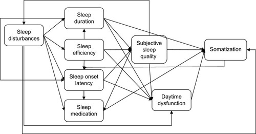Figure 1 Model of sleep and somatization.