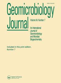 Cover image for Geomicrobiology Journal, Volume 34, Issue 7, 2017