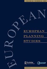 Cover image for European Planning Studies, Volume 26, Issue 12, 2018