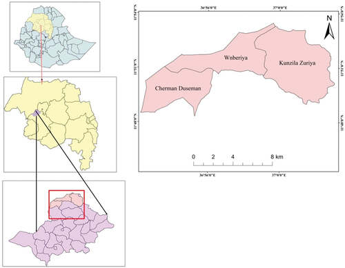 Figure 1. Location map of the Study Area.