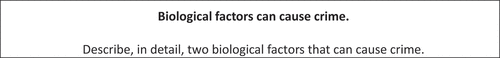 Figure 2. Question 11, National 5, 2019