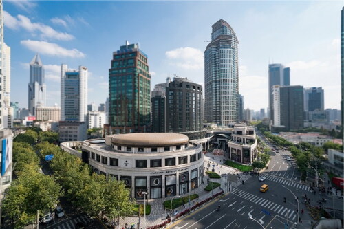 Figure 1. HKRI Taikoo Hui project opened in Jing’An District in 2017. Image available at https://www.hkri.com/, Accessed August, 2023.