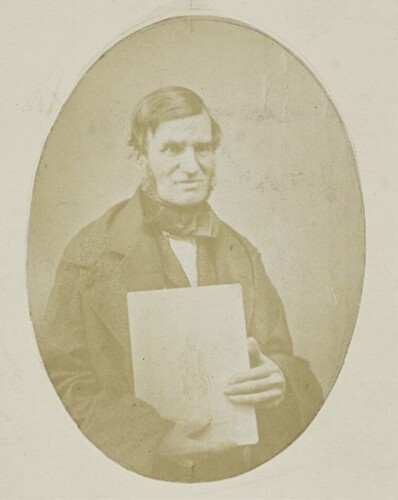 Figure 2. Unknown Photograph of Joseph Bouet (Durham University Library Add MS 17). [Reproduced by permission of Durham University Library and Collections].