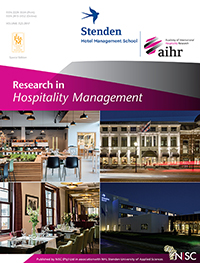 Cover image for Research in Hospitality Management, Volume 7, Issue 2, 2018