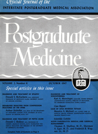 Cover image for Postgraduate Medicine, Volume 2, Issue 4, 1947