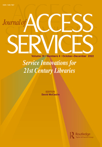 Cover image for Journal of Access Services, Volume 19, Issue 4, 2022