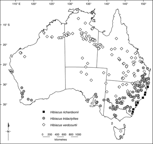 Figure 3  Distribution of bladder ketmias in Australia.