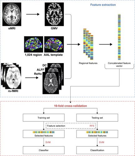 Figure 1 Flow diagram of the classification approach employed in this study.