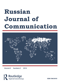 Cover image for Russian Journal of Communication, Volume 8, Issue 2, 2016
