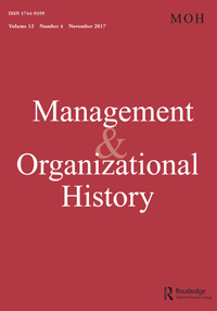 Cover image for Management & Organizational History, Volume 12, Issue 4, 2017