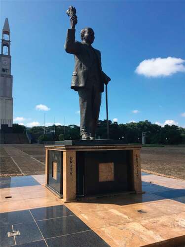 Figure 5. Statue of Kamuzu Banda; Source, Department of Museums and Monuments.