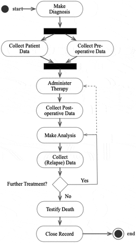 Figure 2. Core process activity diagram.