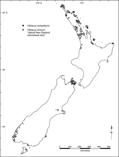 Figure 4  Distribution of bladder ketmias in New Zealand.