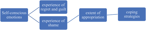 Figure 2. Clinically relevant concepts in the assessment of conscience: the domain of self-conscious emotions.