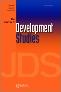Cover image for The Journal of Development Studies, Volume 44, Issue 9, 2008