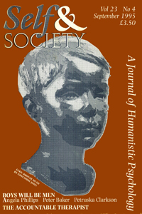 Cover image for Self & Society, Volume 23, Issue 4, 1995