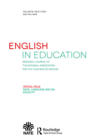Cover image for English in Education, Volume 58, Issue 1, 2024