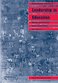 Cover image for International Journal of Leadership in Education, Volume 23, Issue 1, 2020