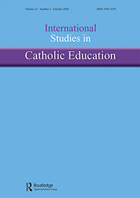 Cover image for International Studies in Catholic Education, Volume 12, Issue 2, 2020