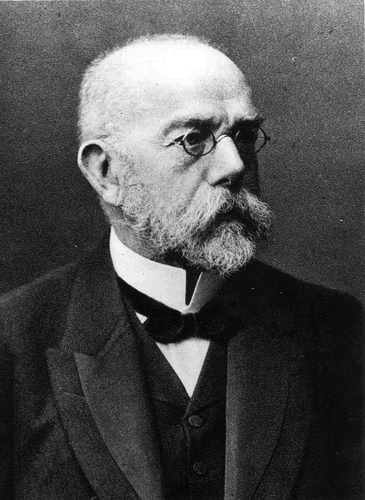 Figure 3. Robert Koch (1843–1910), German physician/microbiologist