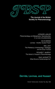 Cover image for Journal of the British Society for Phenomenology, Volume 27, Issue 2, 1996