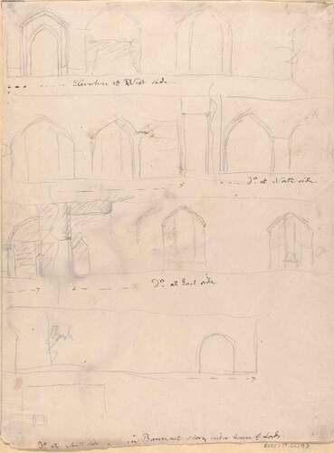 Figure 6. John Carter, South side – – in Basement Storey under House of Lords, B1977.14.22549. Courtesy of the Yale Center for British Art, New Haven CT.