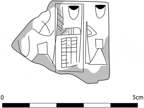 Figure 9. Archaic city list tablet, W 21,126 (after Englund and Nissen [Citation1993, Abb. 16]).