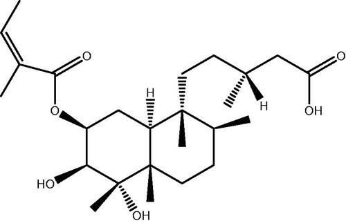 Figure 1. Chemical structure of ADTA.