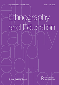 Cover image for Ethnography and Education, Volume 11, Issue 1, 2016