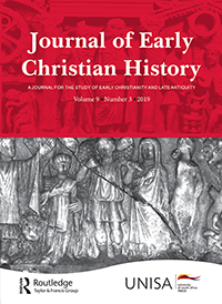 Cover image for Journal of Early Christian History, Volume 9, Issue 3, 2019