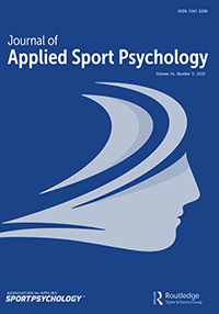 Cover image for Journal of Applied Sport Psychology, Volume 34, Issue 2, 2022