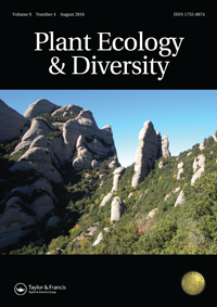 Cover image for Plant Ecology & Diversity, Volume 9, Issue 4, 2016