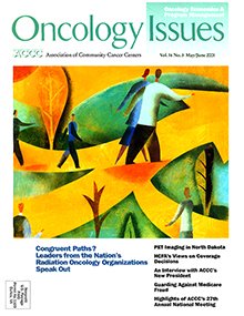 Cover image for Oncology Issues, Volume 16, Issue 3, 2001