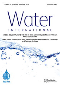 Cover image for Water International, Volume 48, Issue 8, 2023