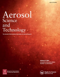Cover image for Aerosol Science and Technology, Volume 57, Issue 12, 2023