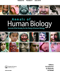 Cover image for Annals of Human Biology, Volume 45, Issue 4, 2018