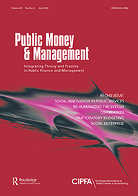 Cover image for Public Money & Management, Volume 42, Issue 5, 2022