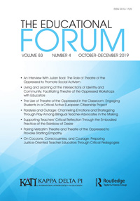 Cover image for The Educational Forum, Volume 83, Issue 4, 2019