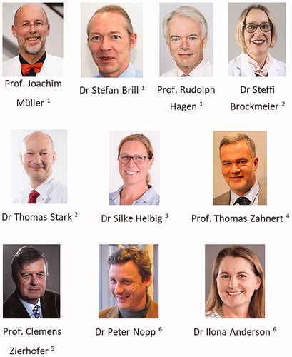 Figure 19. Clinicians from different German clinics and engineers from MED-EL, involved in the clinical trial results evaluating FSP strategy in experienced MED-EL CI implant users. 1University of Würzburg, 2Technical University of München, 3Goethe University Frankfurt, 4Carl Gustav Carus University Hospital Dresden, 5University of Innsbruck, Austria, and 6MED-EL, Innsbruck, Austria.