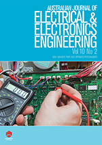Cover image for Australian Journal of Electrical and Electronics Engineering, Volume 10, Issue 2, 2013