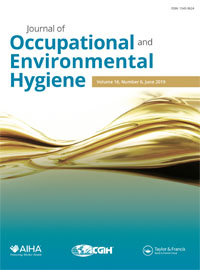Cover image for Journal of Occupational and Environmental Hygiene, Volume 16, Issue 6, 2019