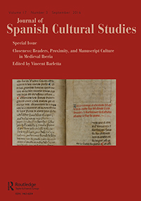 Cover image for Journal of Spanish Cultural Studies, Volume 17, Issue 3, 2016